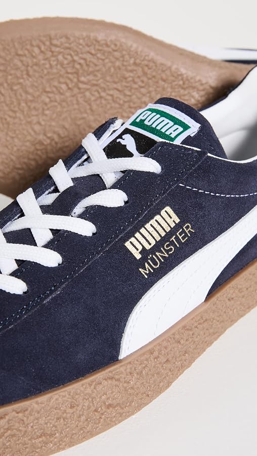 Amazon.co.jp: PUMA Select Men's Münster OG Sneaker, Puma New Navy